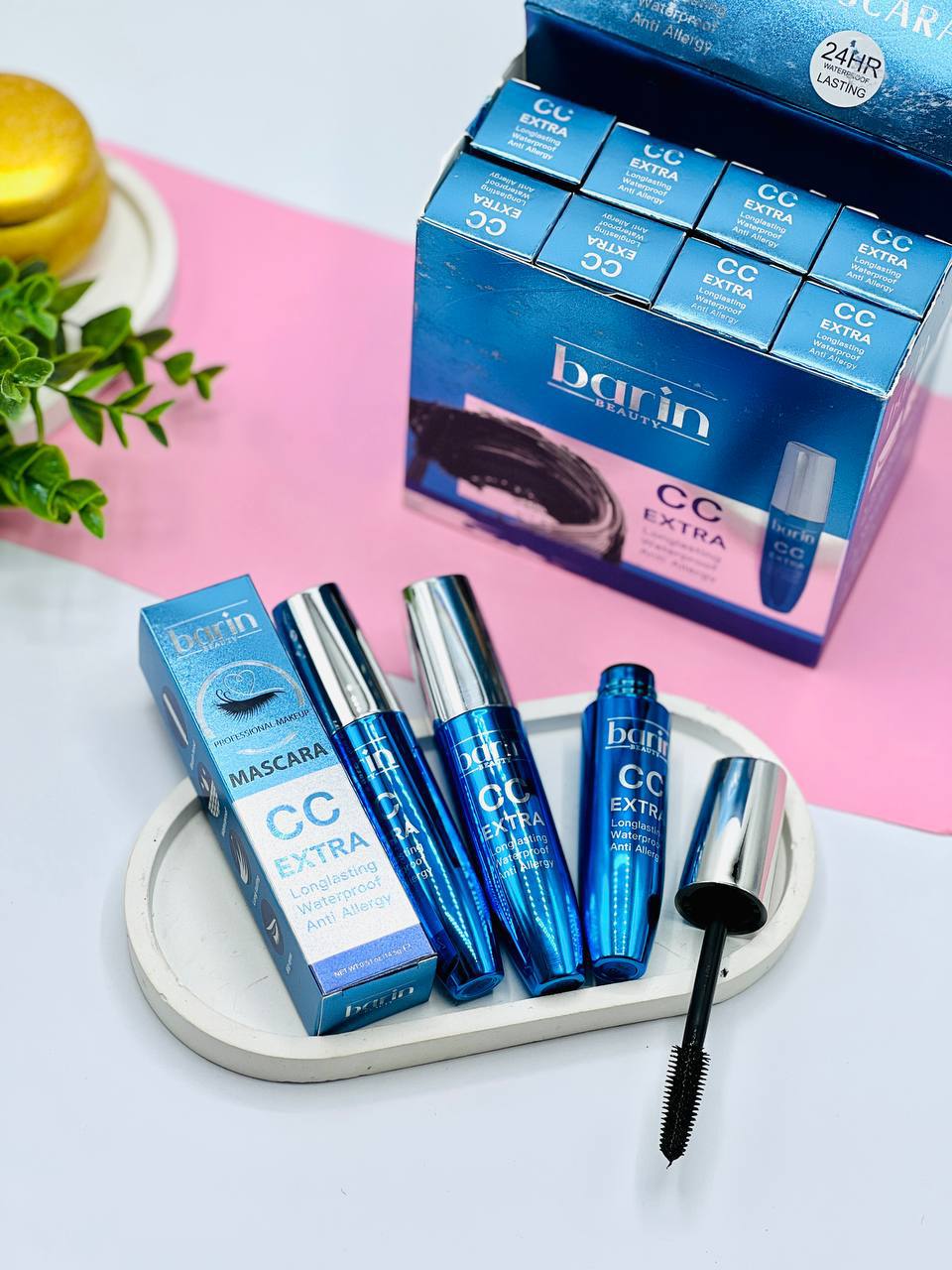 ریمل ضدآب و ضدآلرژی بارین بیوتی مدل cc extra