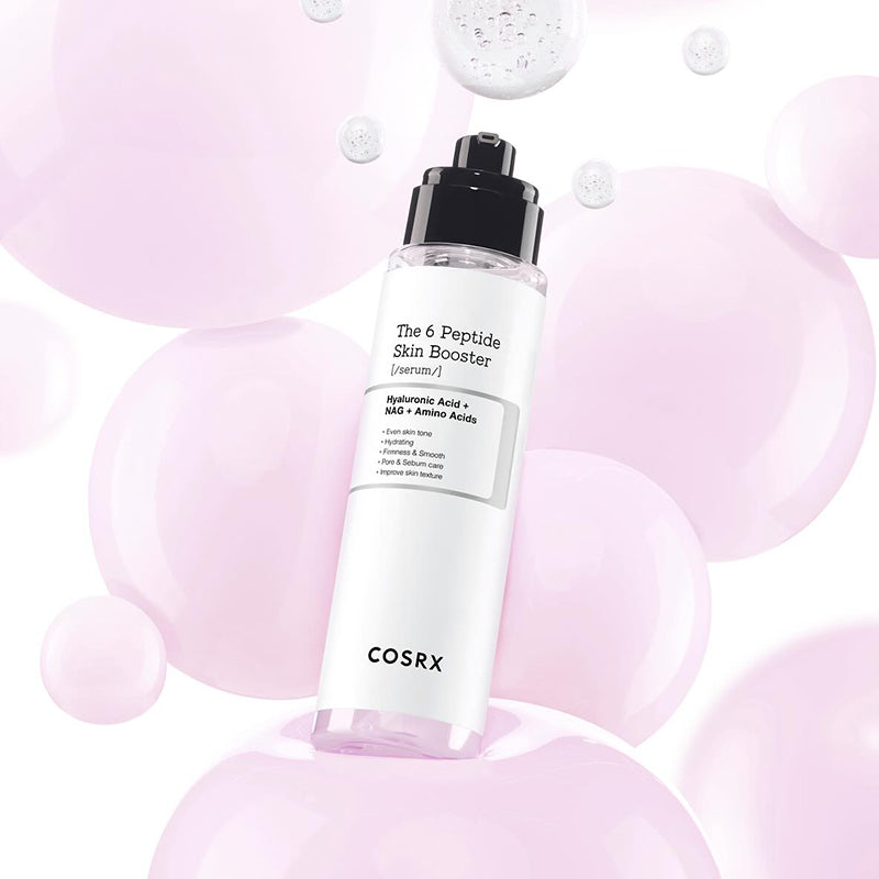 سرم تقویت کننده، مغذی، آبرسان و لیفتینگ کوزارکس مدل The 6 Peptide skin booster hyaluronic acid + NAG + Amino acids