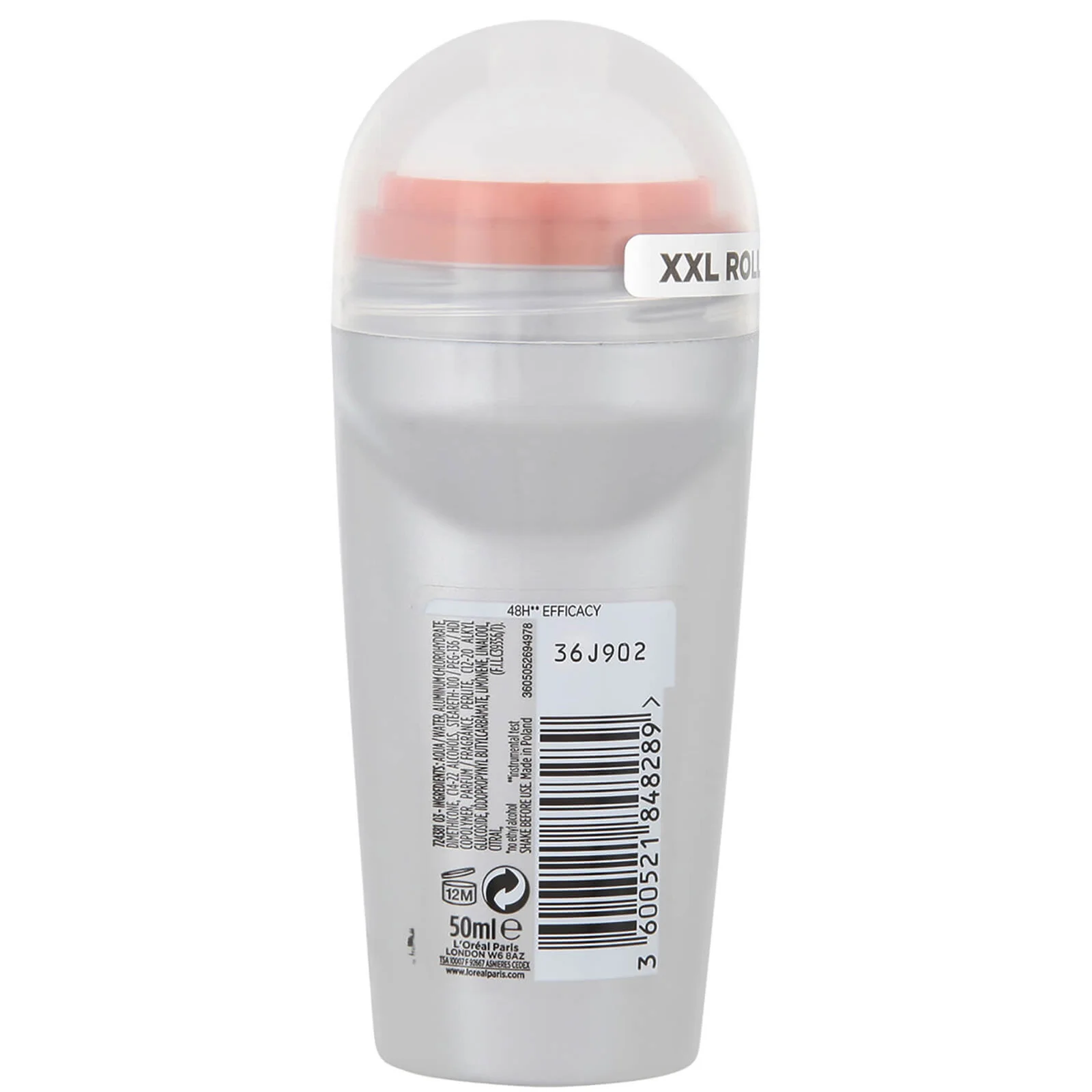 رول دئودورانت ضدتعریق مردانه لورآل مدل Fresh Extreme 48H 50ml