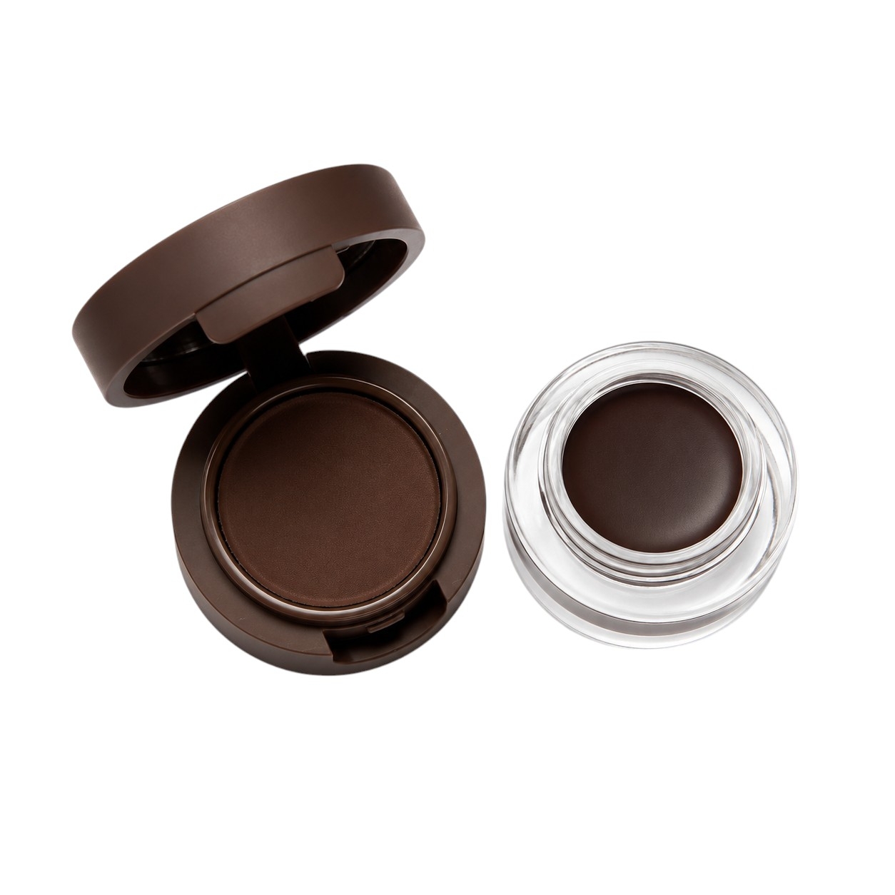 ژل و سایه ابرو ضدآب نیمه دائمی نوت مدل SEMI PERMANENT WATERPROOF EYEBROW GEL (پک چهارعددی: ژل و سایه مشکی + ژل و سایه قهوه‌ای)