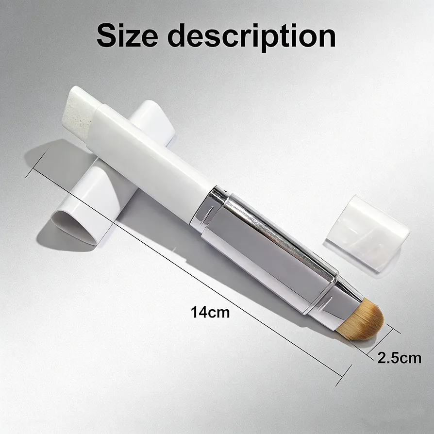 کانسیلر استیکی دوطرفه اولی‌بولا مدل Color Changing Concealer stick Full Coverage همراه با براش