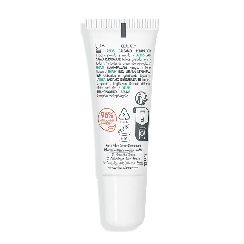 بالم لب ترمیم کننده و آبرسان اون مدل Avene cicalfate repair lip balm