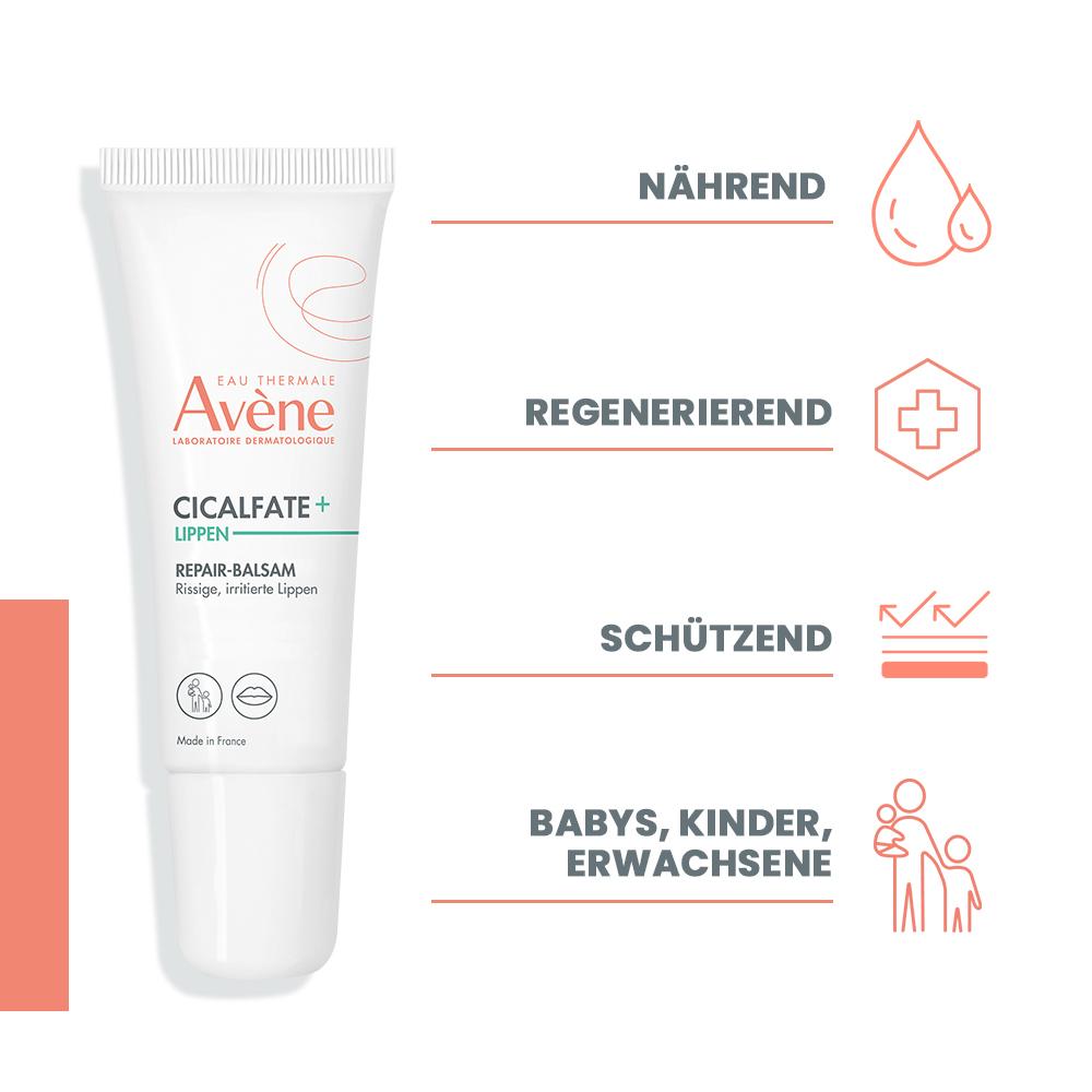 بالم لب ترمیم کننده و آبرسان اون مدل Avene cicalfate repair lip balm